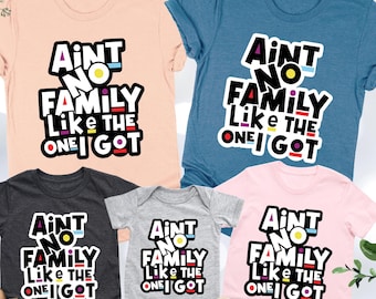 Family Reunion Shirt, Ain't No Family Like The One I Got, Family Reunion Gift, Summer Family Tee, Black Family Reunion, Black History Gift