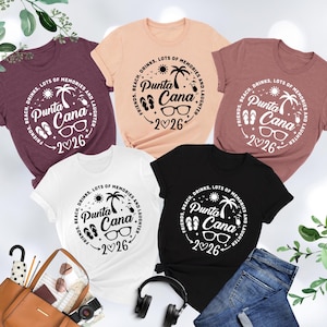 2026 Punta Cana Shirt, Punta Cana Family Vacation Shirt, Matching, Girls Trip Gift, Punta Cana Trip, Family Vacation, Besties Summer Holiday