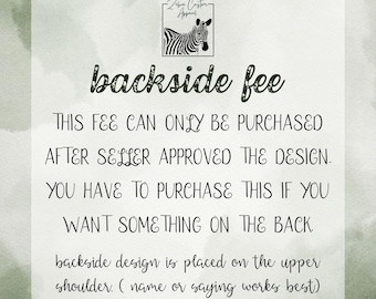 BACKSIDE FEE