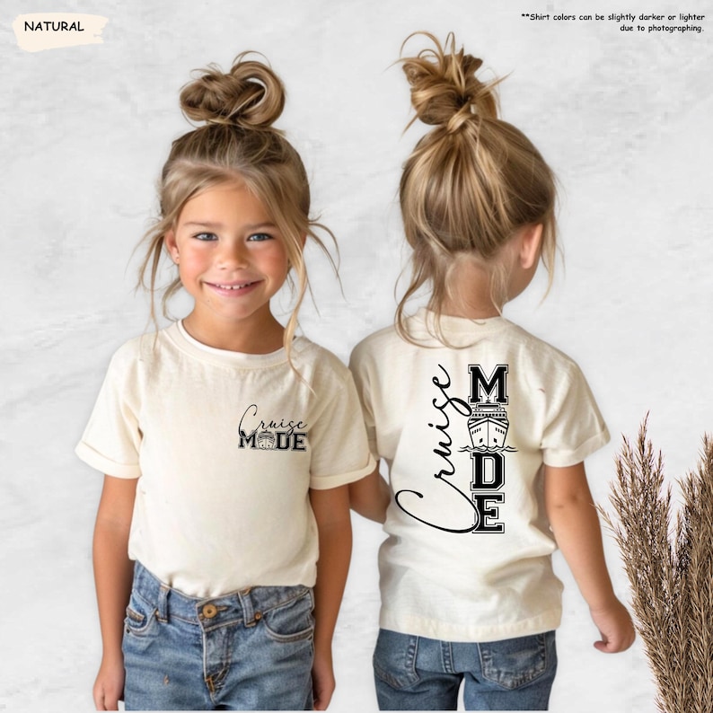 Cruise Mode Kids Shirt, Kids Cruise Shirt, Family Cruise Gift, Cruise Squad Tee, Kids Trip Gift, Family Vacation, Summer Cruise Trip Shirt image 1