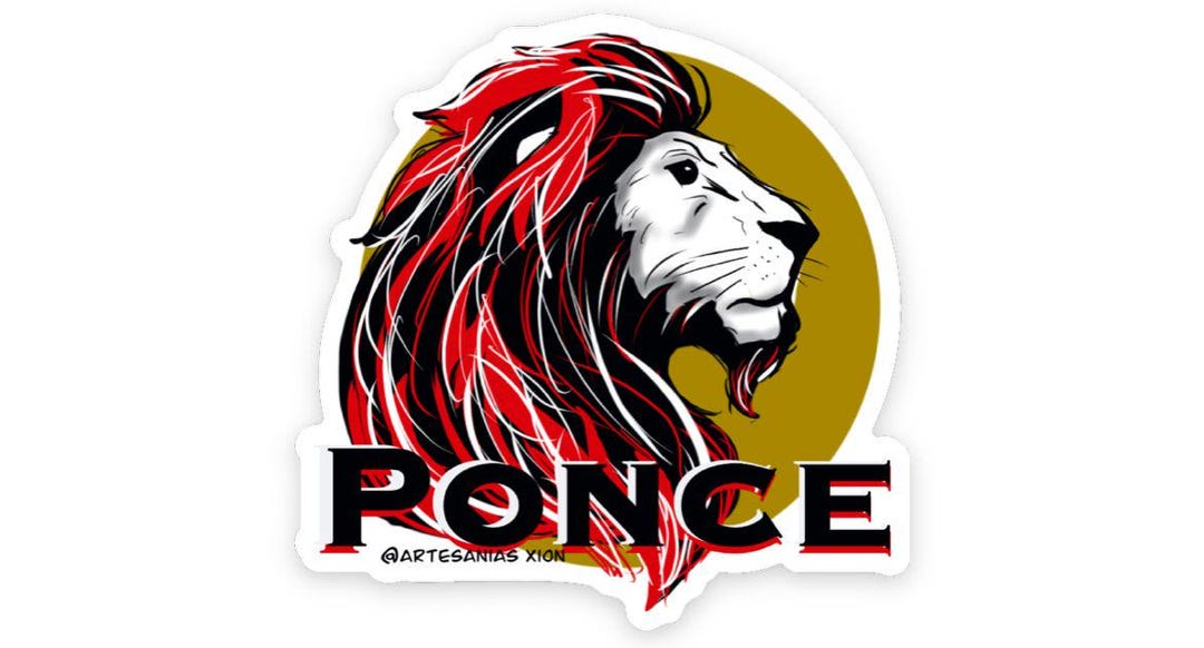 León Ponce Sticker - Etsy