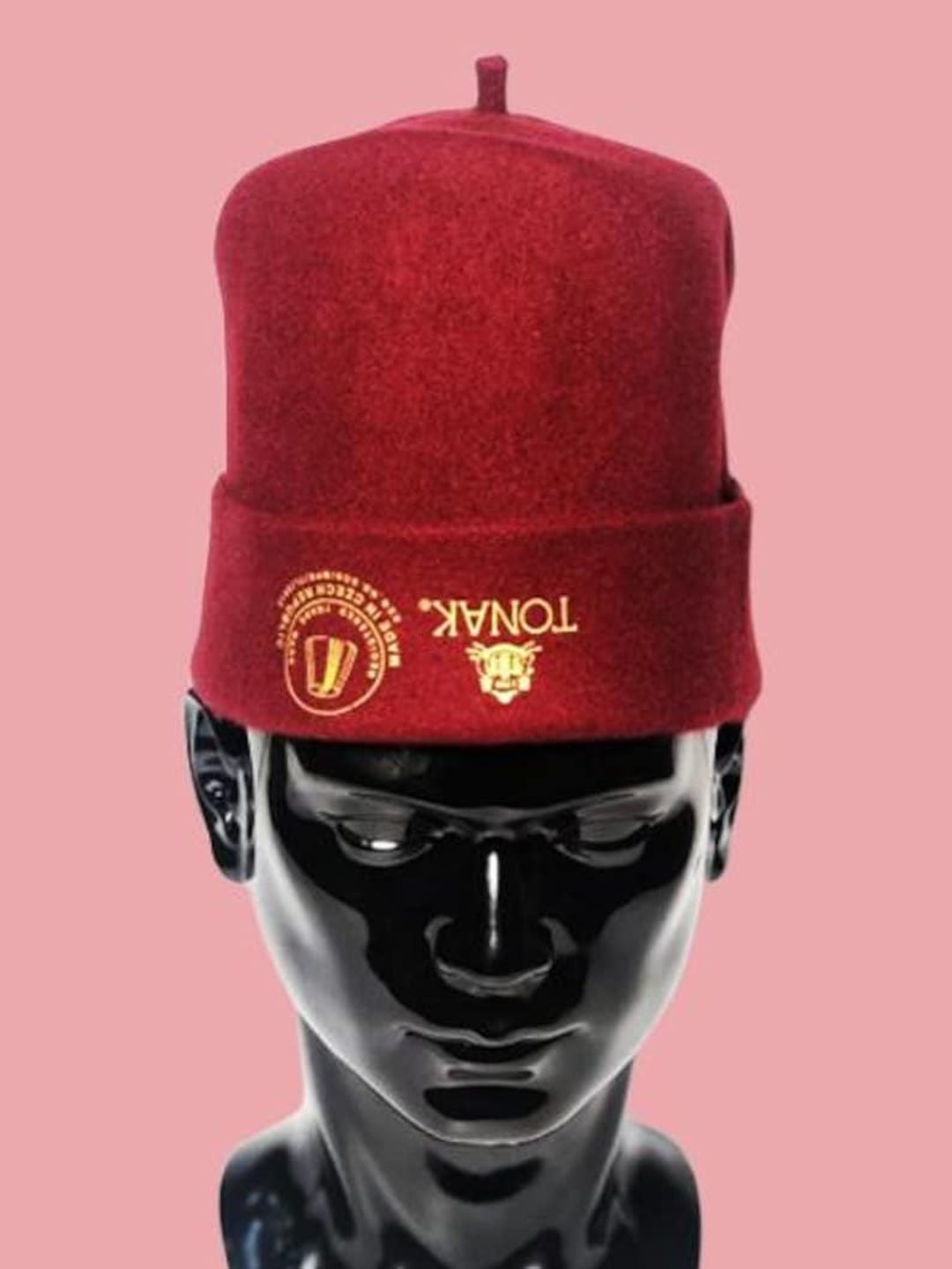 Igbo Red Cap, Chieftaincy, Igbo Royal, African Royal Cap, Traditional ...