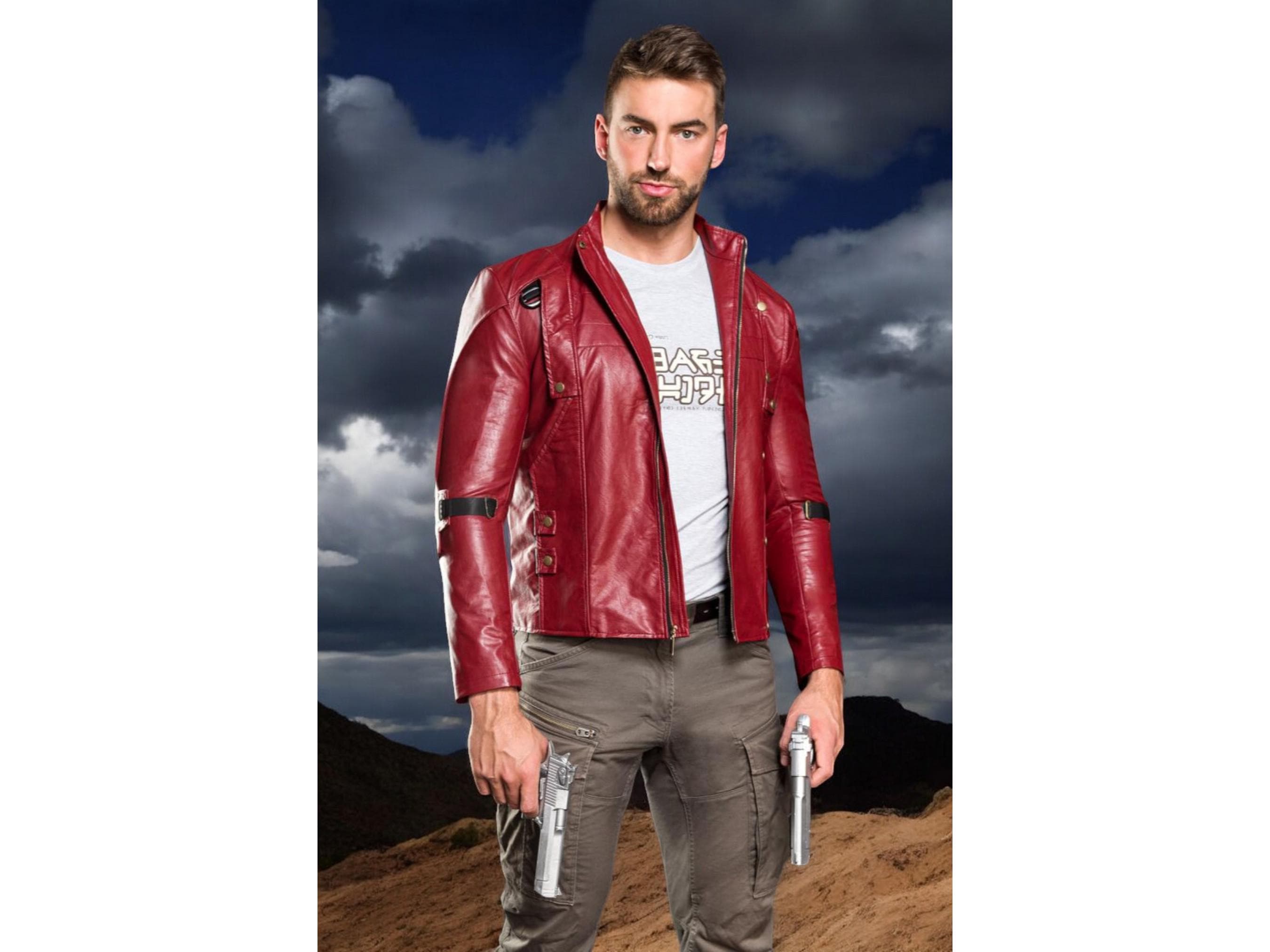 Guardians of the galaxy lederjacke hotsell