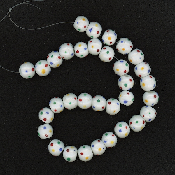Antique Glass Beads Etsy
