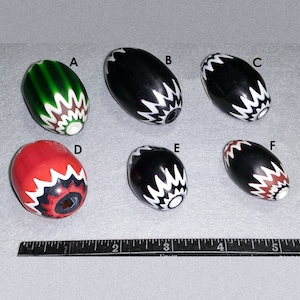 Vintage Venetian Chevron Beads 5 & 6 Layer Large Size Your Choice of Color Luigi Cattelan