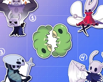 Hollow Knight - Glossy Stickers
