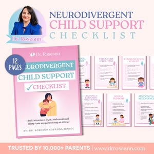 Neurodivergent art prints, Parenting Resources, Therapy Worksheet, emotional regulation, child therapy assessment, parenting script