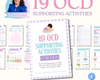 OCD-Therapy Arbeitsblätter für Kinder | 19 Aktivitäten zur Emotionsregulierung (Digitaler Download)