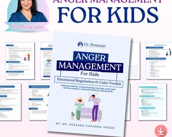 Wut-management-Ressource für Kinder zum Ausdrucken | Toolkit zur Emotionsregulierung