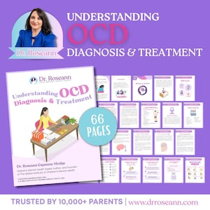 OCD Emotional Regulation Handout for Kids & Teens (Digital Download)