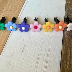 Kawaii Daisy Flower Car Vent Clips - Boho - Hippie - Car Accessories - 7pc.