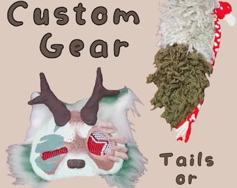 Custom Therian Gear, tails and masks