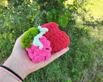 Strawberry and tomato wallet and coin bag