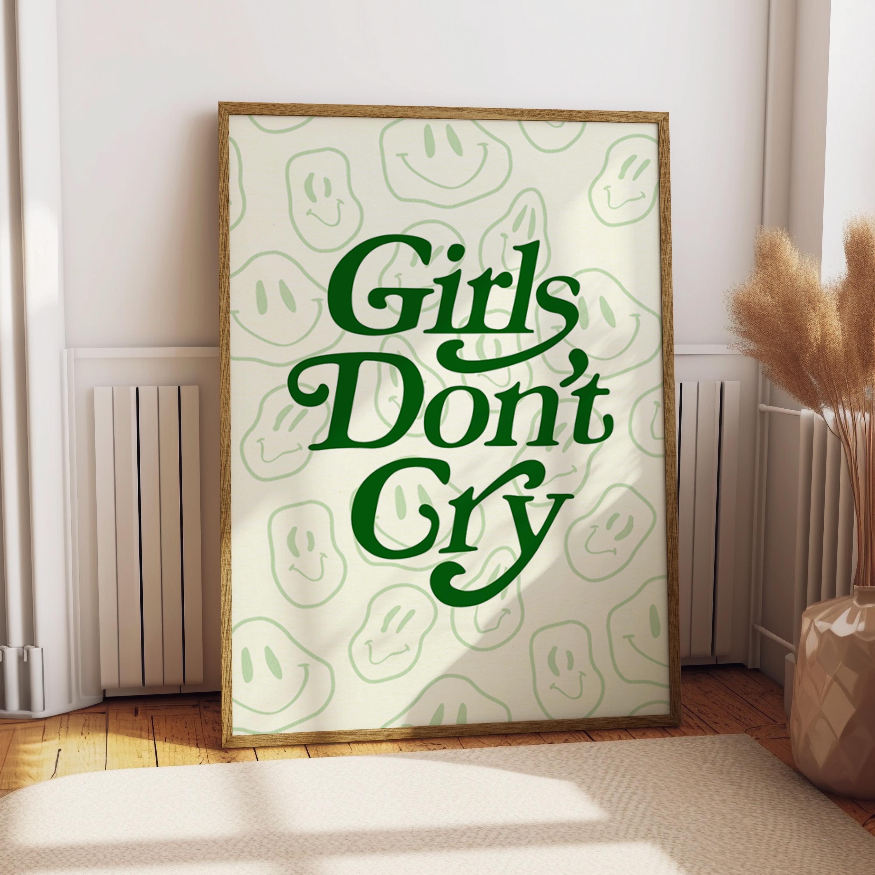 Girls Dont Cry Poster - Etsy