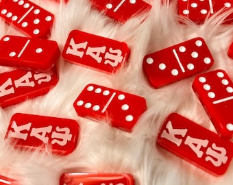 Greek Letters Dominoes