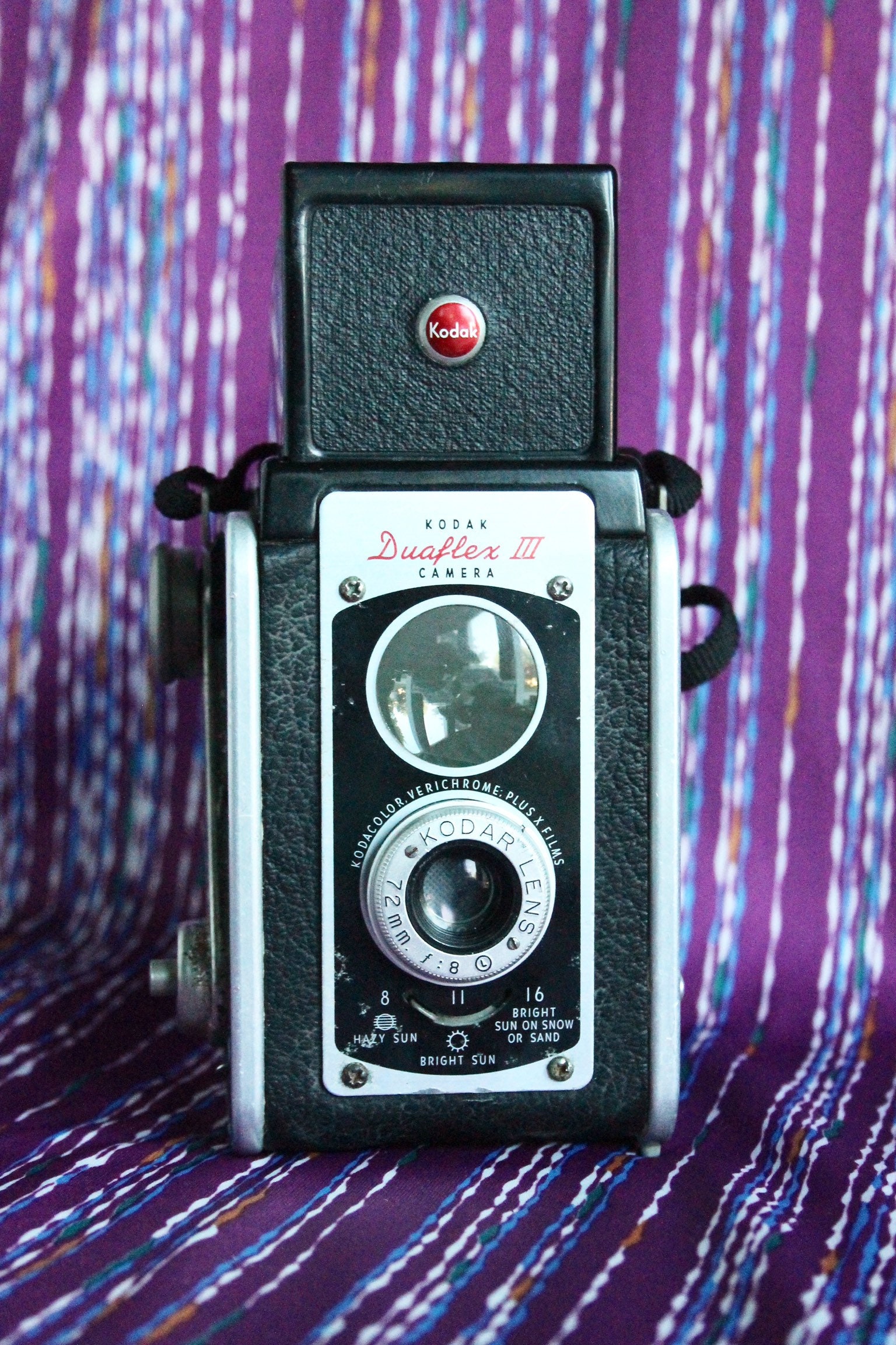 Kodak Duaflex III Camera and Flash
