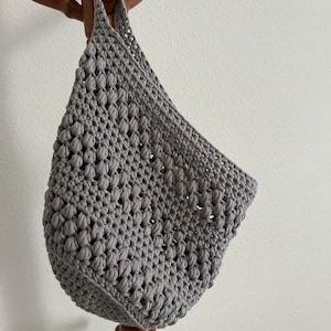 Wandbehang Häkelkorb | Luftblasen-Korb | Hängender Aufbewahrungskorb | Kinderzimmer Organisation | Schickes Boho Wohndekor | House Warming Geschenk
