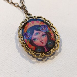 Collier "Irma", dwustronny