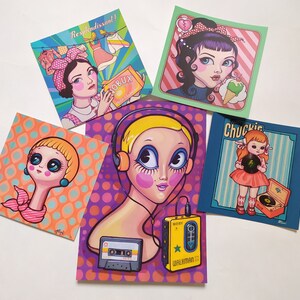 Collection Pop 1: 5 cartes, dont une grande