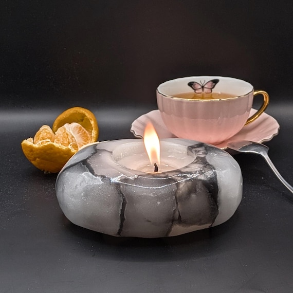 Luxury Stone-Shaped Candles for HoReCa. For Hotels, Restaurants, Events, and Outdoor Décor-Handcrafted, Wind-Resistant, Drip-Free.
