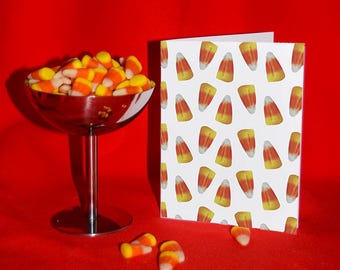 Candy Corn Greeting Card | Halloween | Original Illo