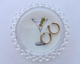 Vassoio raccogli-tutto Dirty Martini - Portaoggetti, sottobicchiere e portagioie