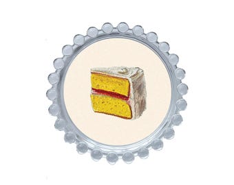 Vassoio raccogli-tutto per torte di marmellata - Portaoggetti, sottobicchiere e portagioie