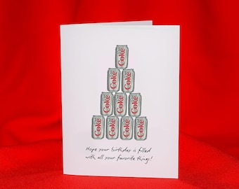 Diet Coke Birthday Card | Original Illustration