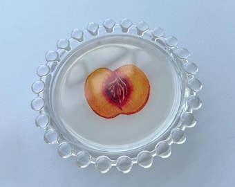 Vassoio portaoggetti Peach - Portaoggetti, sottobicchiere e portagioie