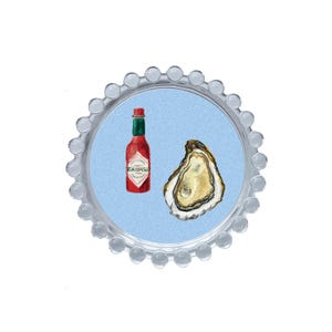 Handmade Hot Sauce & Oyster Dish