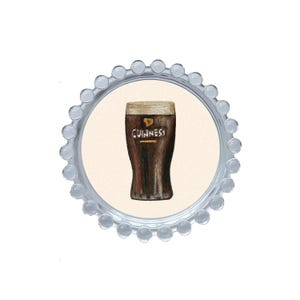 Vassoio portaoggetti Guinness - Portaoggetti, sottobicchiere e portagioie immagine 2