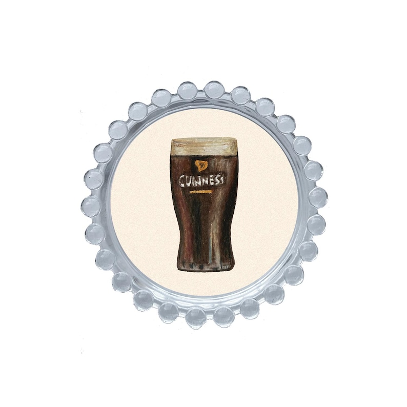 Vassoio portaoggetti Guinness - Portaoggetti, sottobicchiere e portagioie immagine 2
