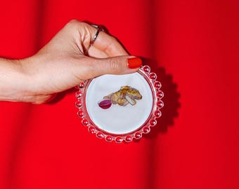Chicken Nugget Trinket Dish | Original Illustration, 4"