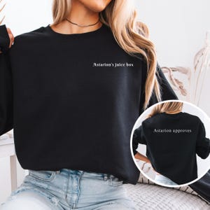 Astarion Sweatshirt: Baldur&#39;s Gate 3 Vampire Spawn Crewneck