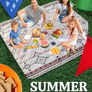 Picnic Blanket – Waterproof, Foldable Outdoor Mat for Camping, Beach, Park&quot;