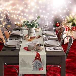 Christmas Table Runner - Festive Holiday Decor