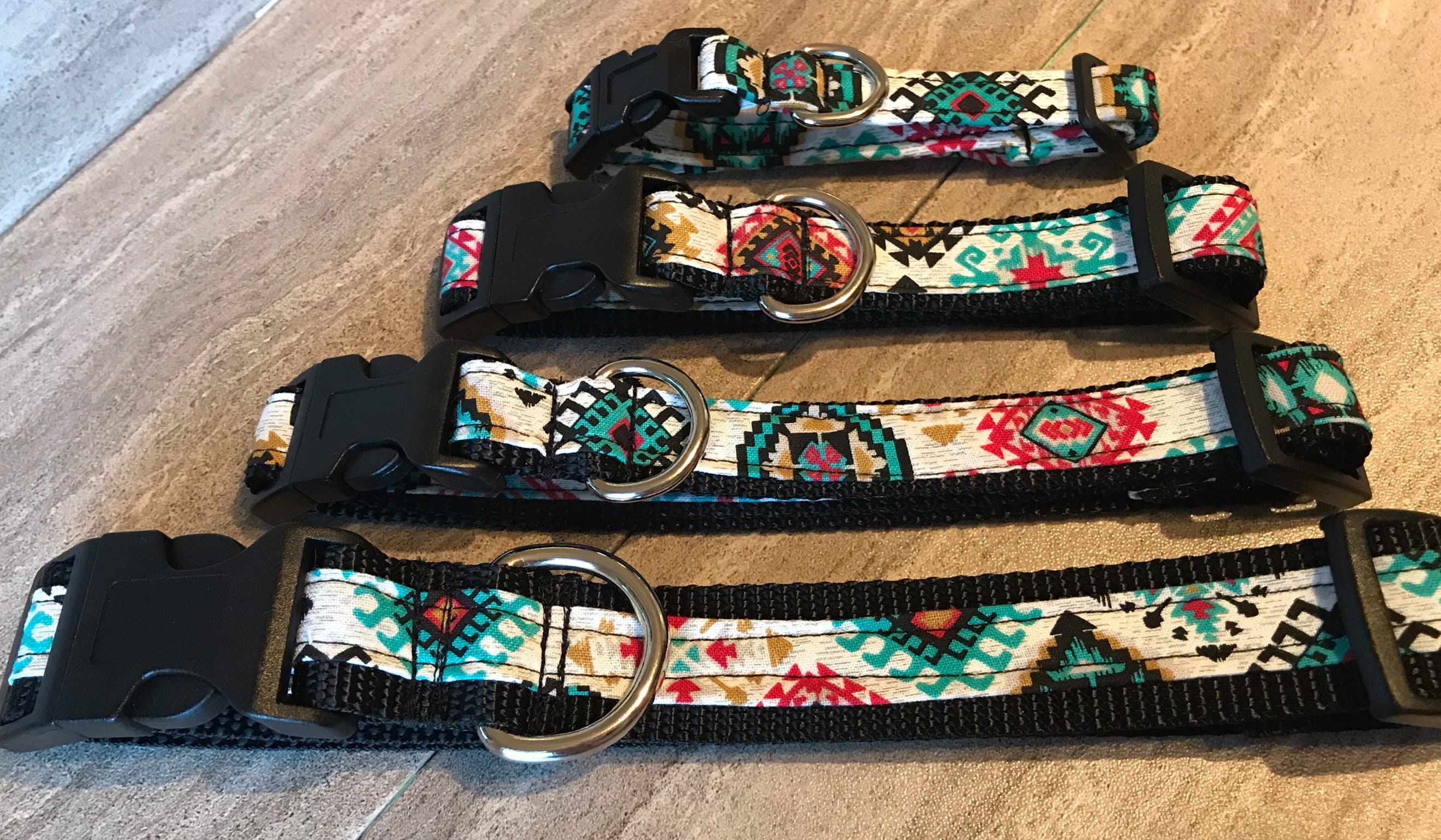 Aztec dog hotsell collar and leash