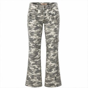 Low Rise Camo Cargo Pants - Etsy