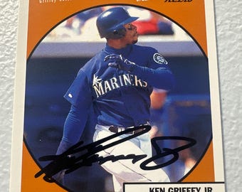 Carte dédicacée Ken Griffey Junior