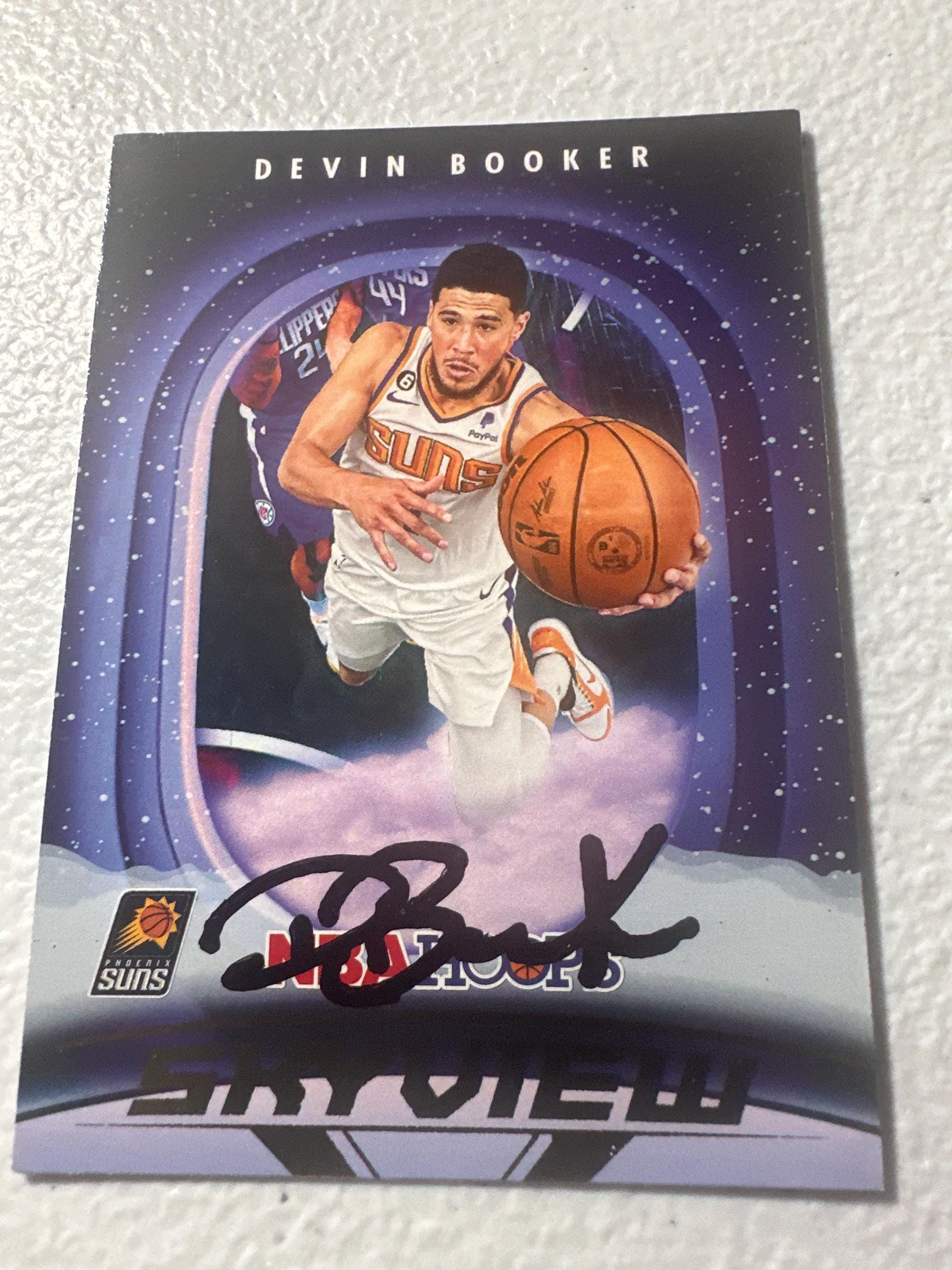 nbaカードデビンブッカーサイン入りカード（本物サイン） Devin booker card - Etsy 日本
