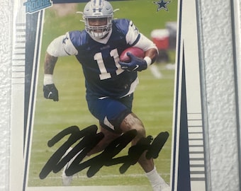 Micah Parsons autographed card