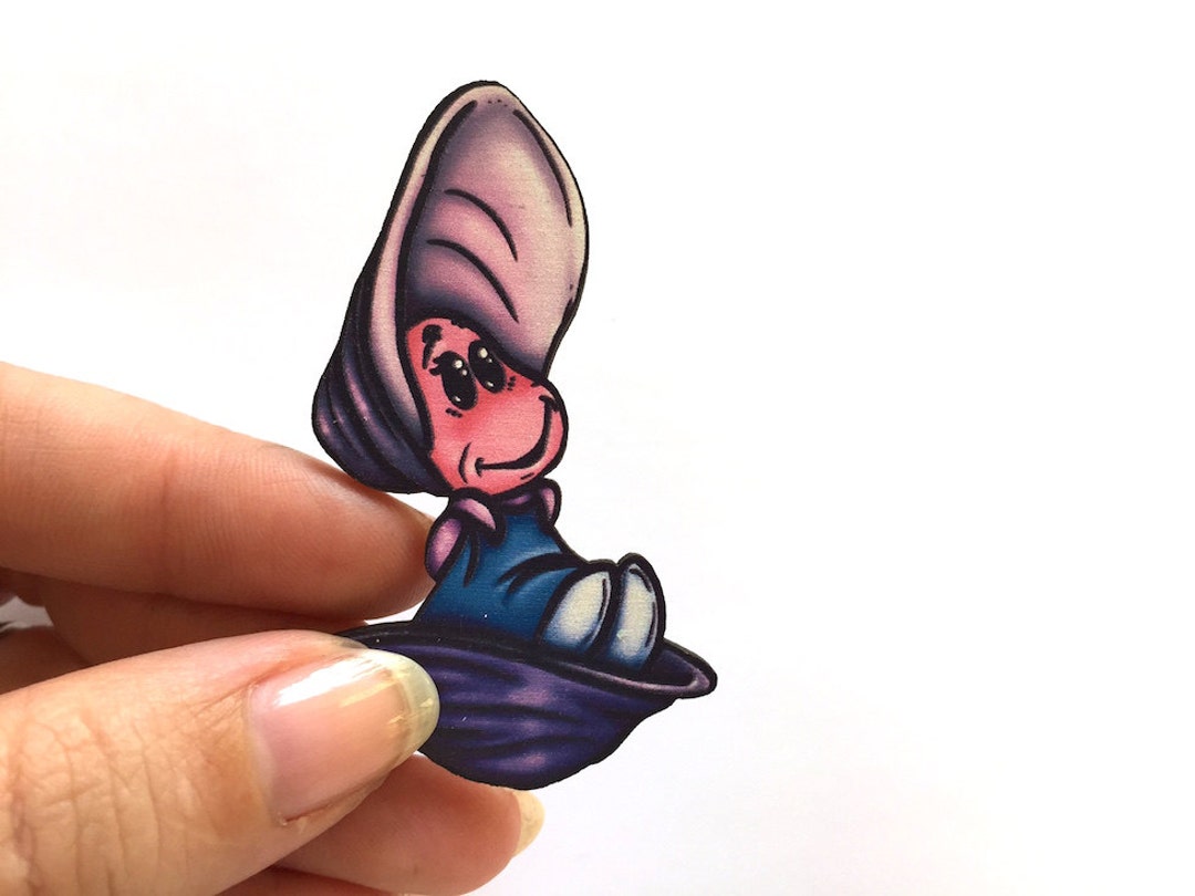 Little Oysters Alice in Wonderland Laser Cut Wood Brooch Etsy