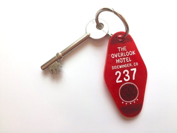 The Shining Room Key/Overlook Hotel Room Key/ Keyring/Keychain #237 SALE!! 