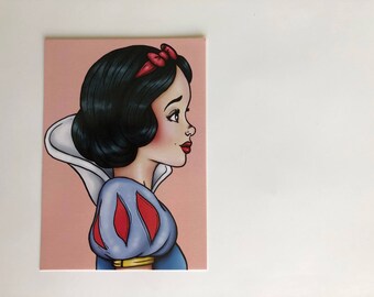 Snow White - Snow White and the Seven Dwarfs Postcard