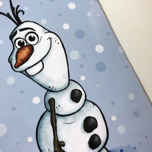 Olaf - Frozen - Postcard