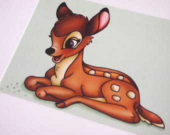 Bambi Postcard