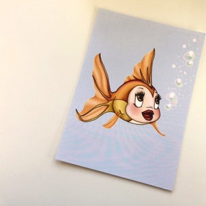 Cleo Fish - Pinocchio - Postcard