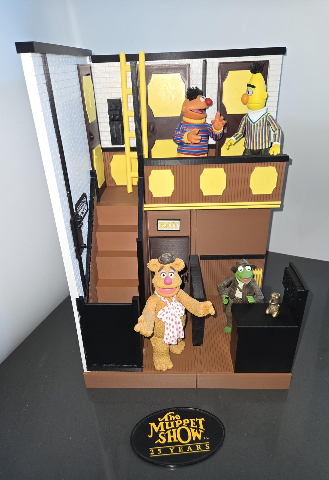 3D Printed Muppet Show Backstage Diorama Palisades Scale - Etsy