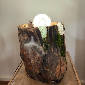 Crystal Lamp Floating Crystal Quartz Sphere image 15