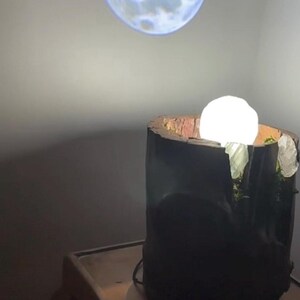 Crystal Lamp Floating Crystal Quartz Sphere image 4